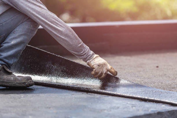 Professional Crawl Space Encapsulation technician working in Houghton, NY